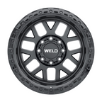 WELD Off-Road Cinch 20X10 -18 Satin Black