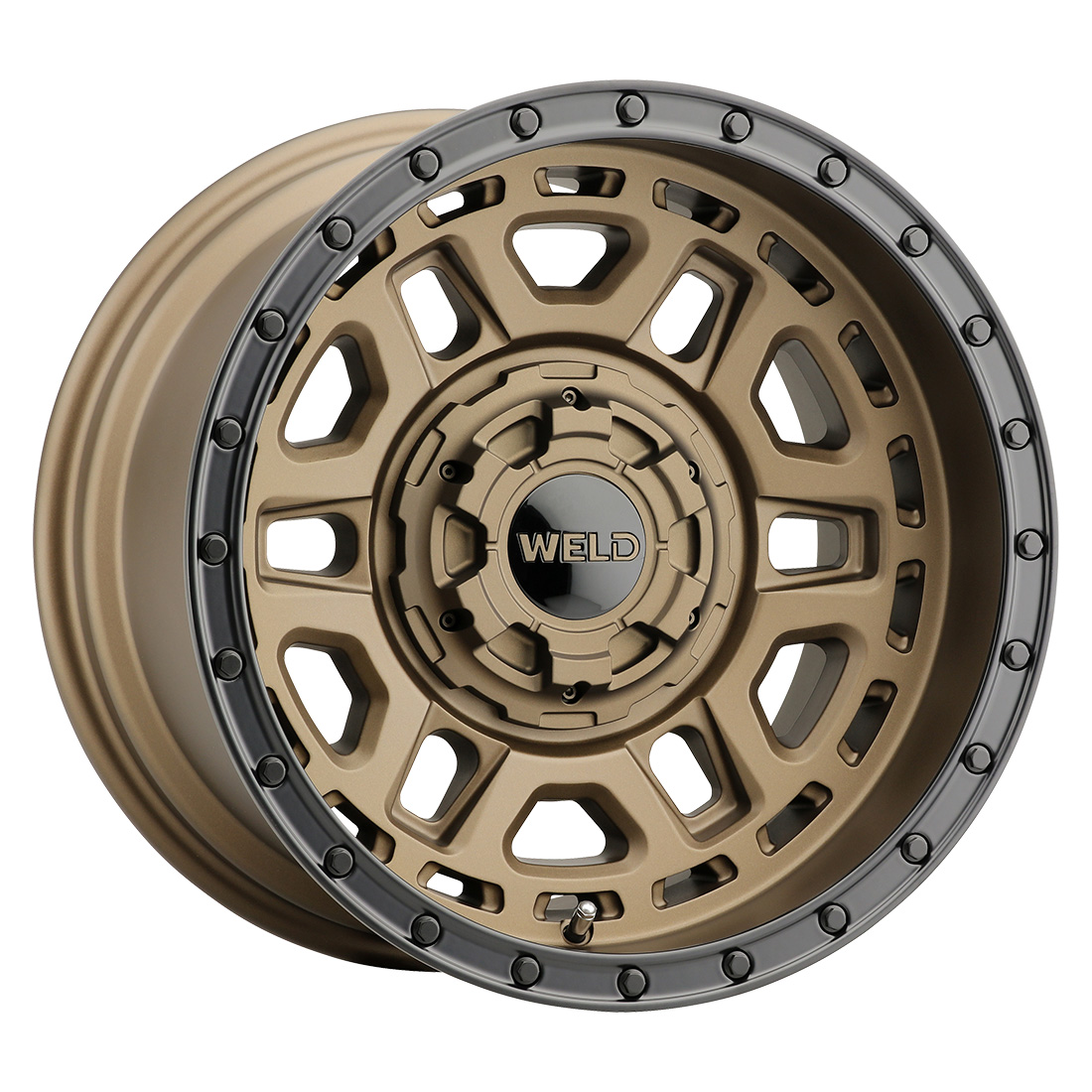 WELD Off-Road Crux 17X9 +0 Satin Bronze