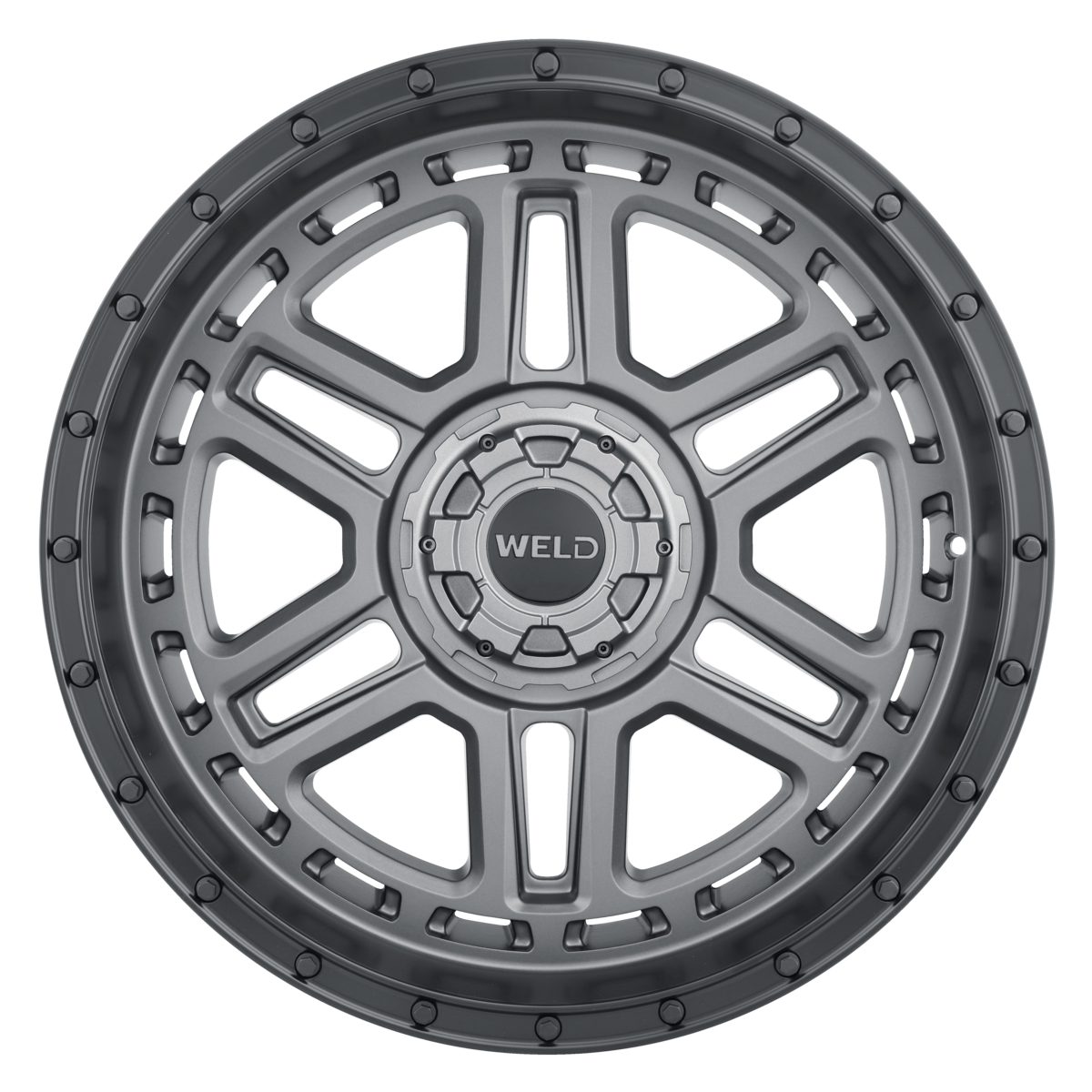 WELD Off-Road Crux 22X12 -44 Satin Gunmetal