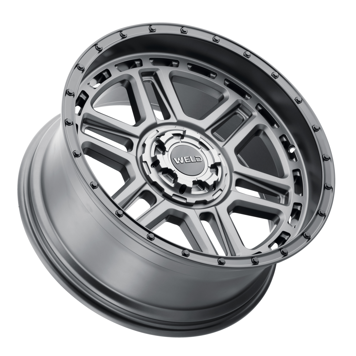 WELD Off-Road Crux 22X12 -44 Satin Gunmetal