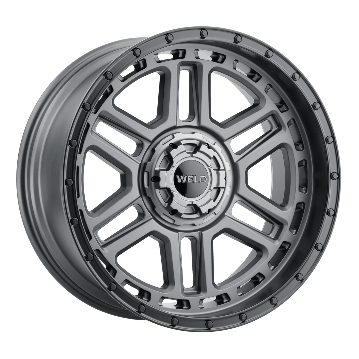WELD Off-Road Crux 22X12 -44 Satin Gunmetal