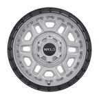 WELD Off-Road Crux 17X9 -12 Gloss Armor Gray