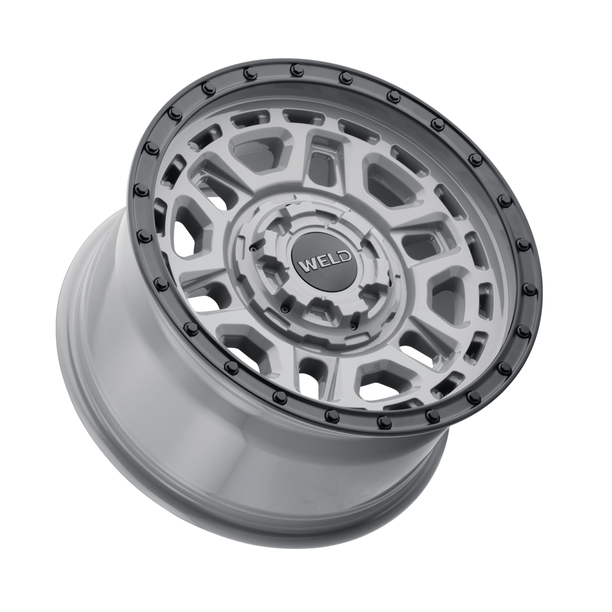 WELD Off-Road Crux 17X9 -12 Gloss Armor Gray