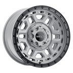 WELD Off-Road Crux 17X9 +0 Gloss Armor Gray