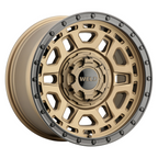 WELD Off-Road Crux 17X9 +0 Satin Bronze