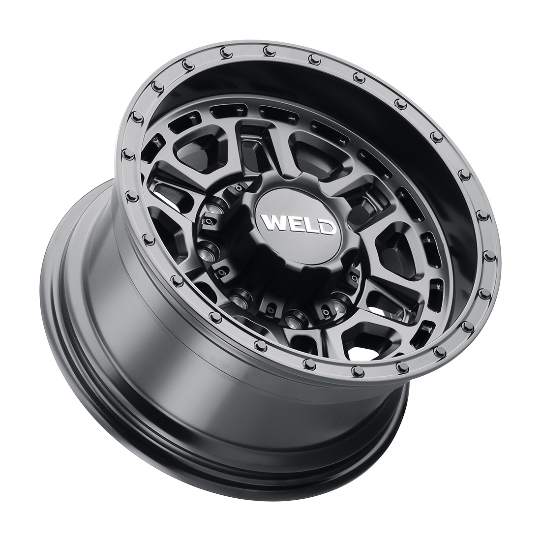 WELD Off-Road Crux 17X9 +0 Satin Black