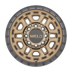 WELD Off-Road Crux 17X9 +0 Satin Bronze