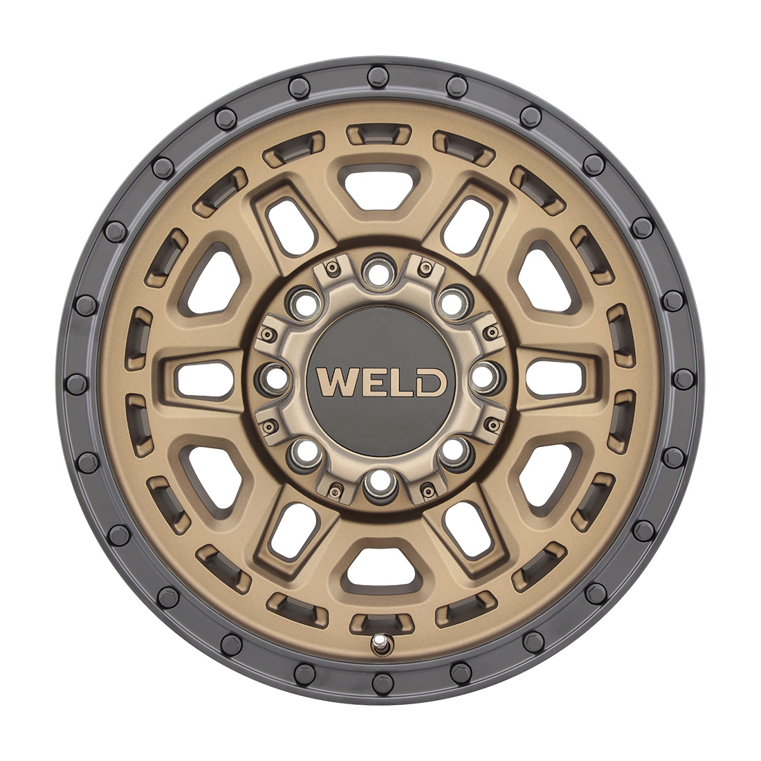 WELD Off-Road Crux 17X9 +0 Satin Bronze