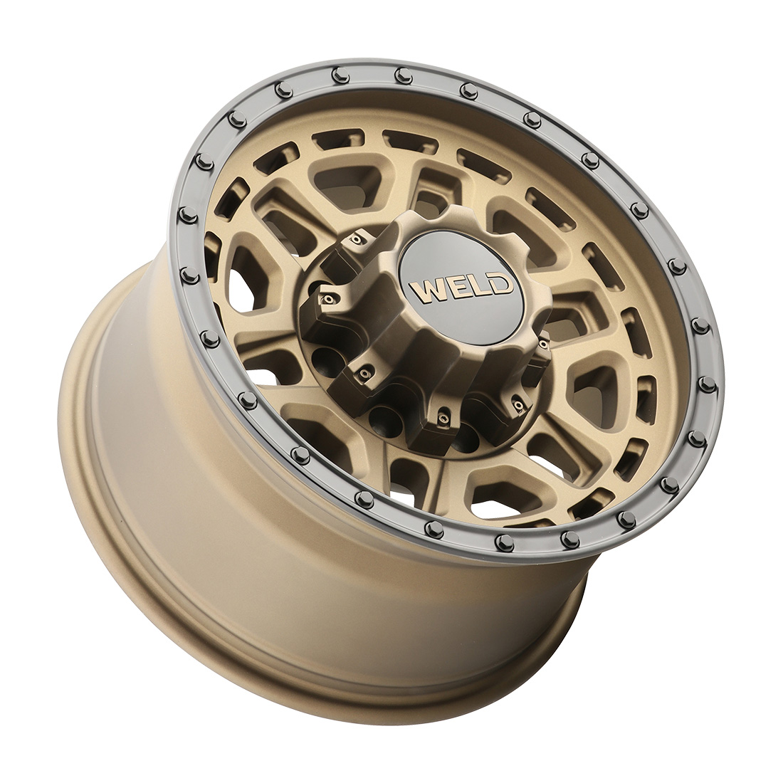 WELD Off-Road Crux 17X9 +0 Satin Bronze