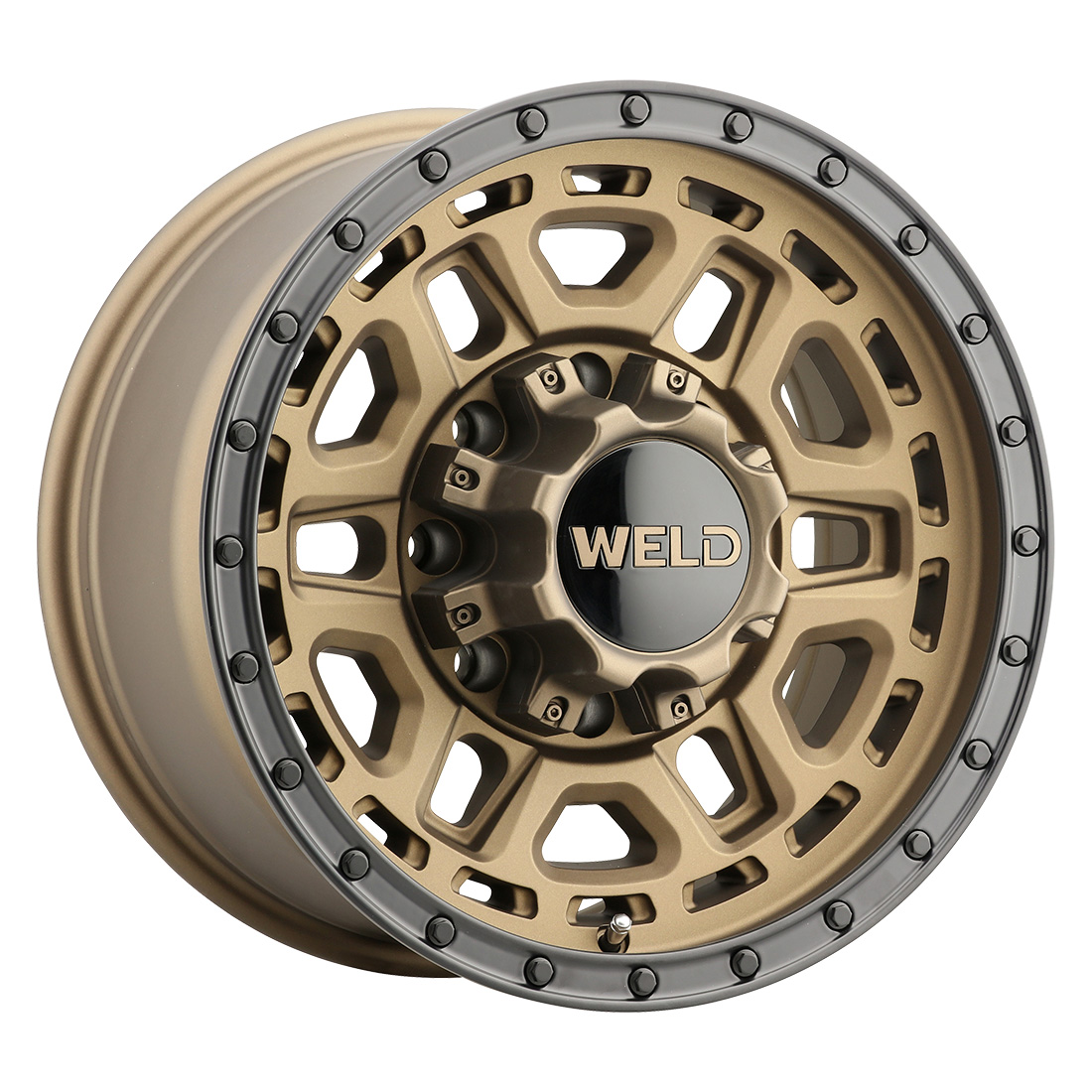 WELD Off-Road Crux 17X9 +0 Satin Bronze