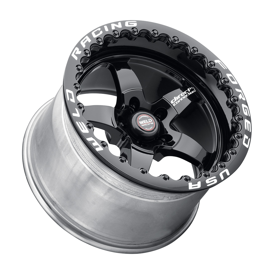 WELD Racing Direct Connection S71 17X11 + Gloss Black