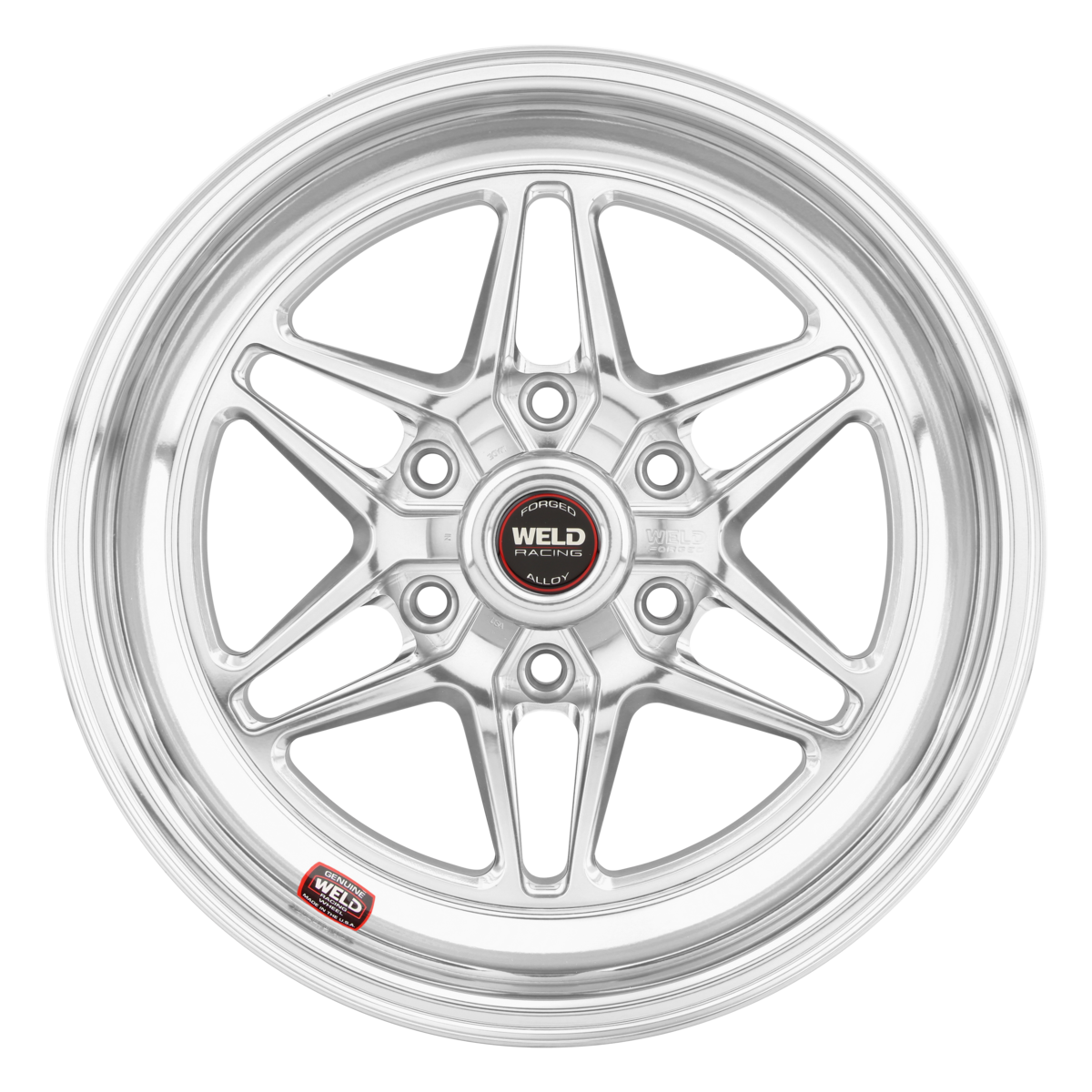 WELD Racing S81 Hd 17X5 -8 Polished Center - Polished Shell