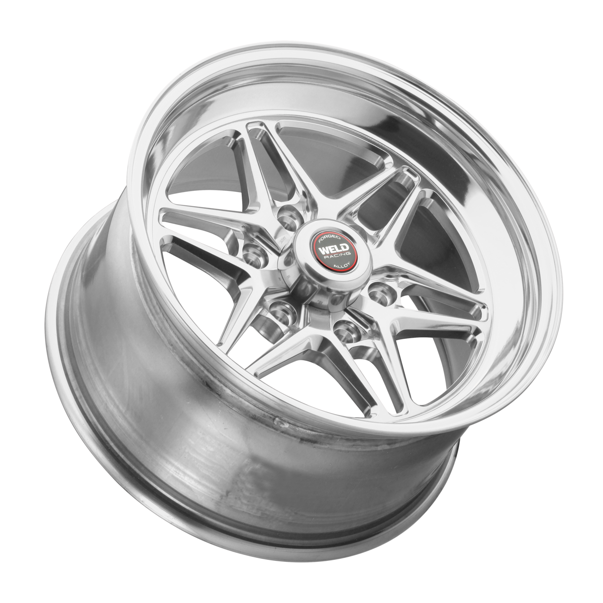 WELD Racing S81 Hd 17X10 +43 Polished Center - Polished Shell
