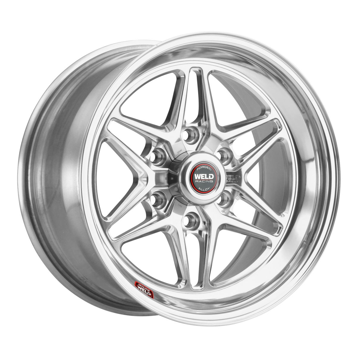 WELD Racing S81 Hd 15X10 +25 Polished Center - Polished Shell