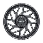 WELD Off-Road Fulcrum 20X9 +0 Gloss Black Milled