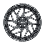 WELD Off-Road Fulcrum 22X10 -18 Gloss Black Milled