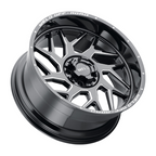 WELD Off-Road Fulcrum 22X10 -18 Gloss Black Milled
