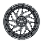 WELD Off-Road Fulcrum 22X12 -44 Gloss Black Milled