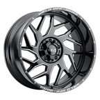 WELD Off-Road Fulcrum 22X12 -44 Gloss Black Milled