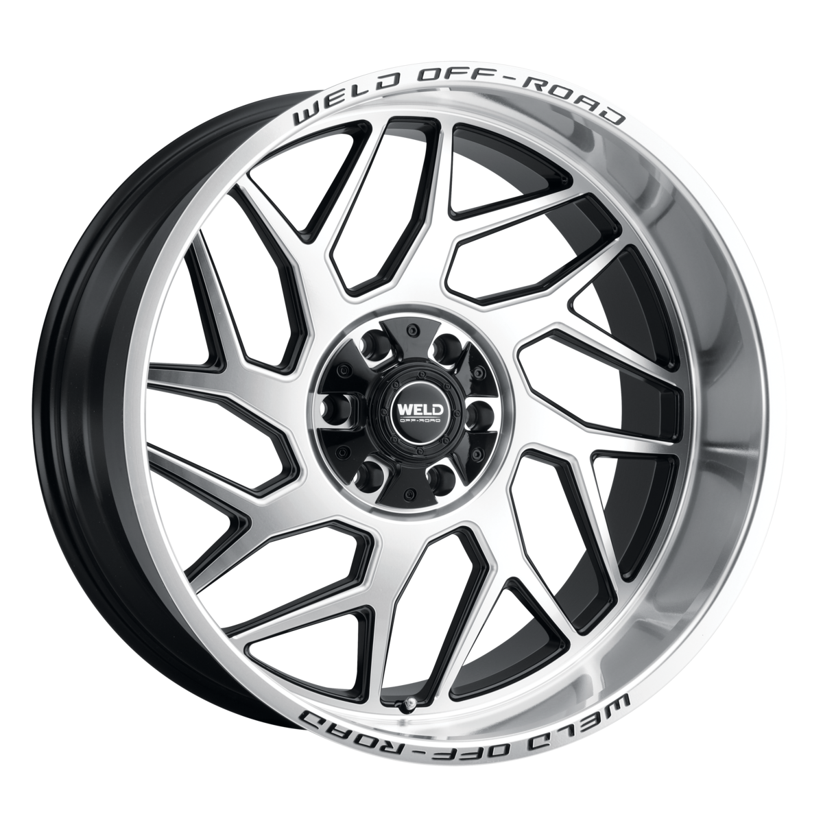 WELD Off-Road Fulcrum 20X10 -18 Gloss Black Machined