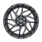 WELD Off-Road Fulcrum 20X10 -18 Gloss Black Milled