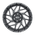 WELD Off-Road Fulcrum 22X10 -18 Gloss Black Milled