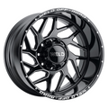 WELD Off-Road Fulcrum 20X9 +0 Gloss Black Milled