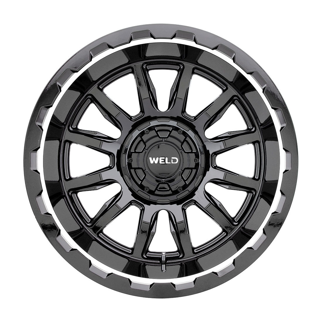 WELD Off-Road Gauntlet 20X10 -18 Gloss Black Milled