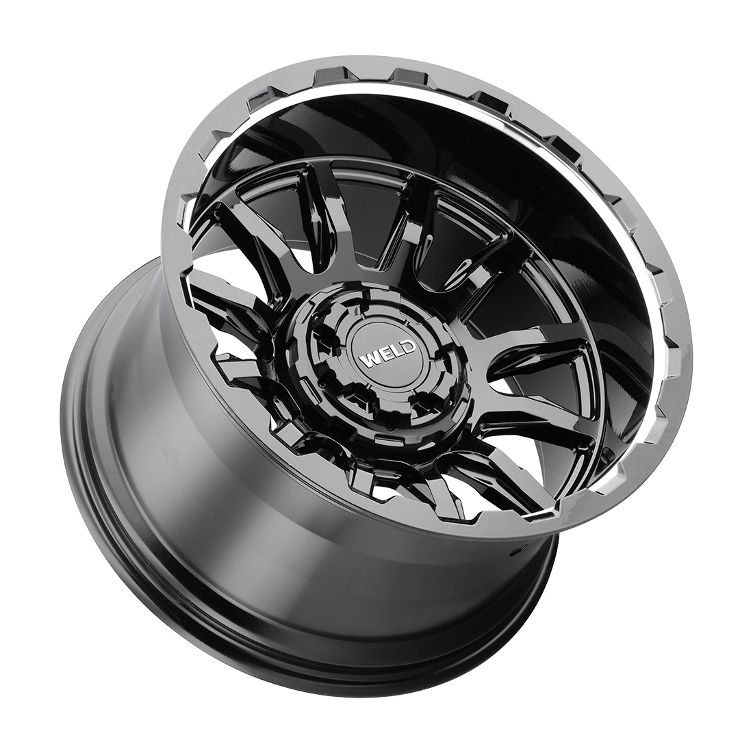 WELD Off-Road Gauntlet 20X10 -18 Gloss Black Milled