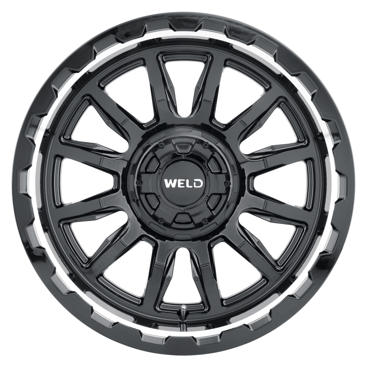 WELD Off-Road Gauntlet 20X9 +20 Gloss Black Milled
