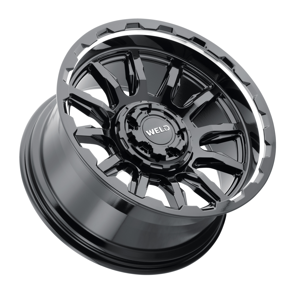 WELD Off-Road Gauntlet 20X9 +20 Gloss Black Milled