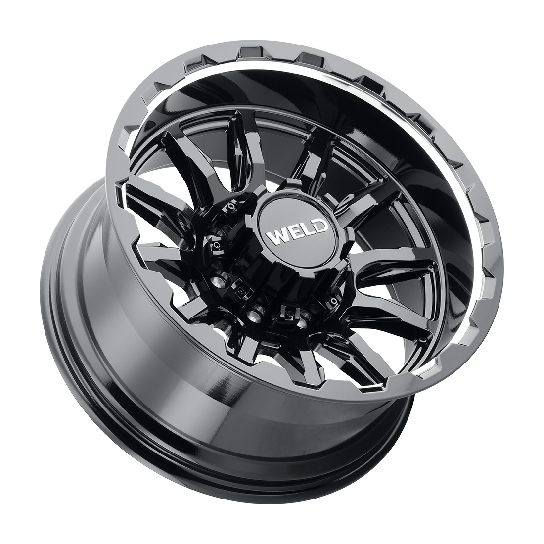 WELD Off-Road Gauntlet 20X10 -18 Gloss Black Milled