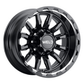 WELD Off-Road Gauntlet 20X10 -18 Gloss Black Milled