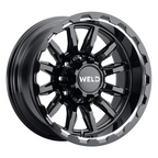 WELD Off-Road Gauntlet 20X10 -18 Gloss Black Milled