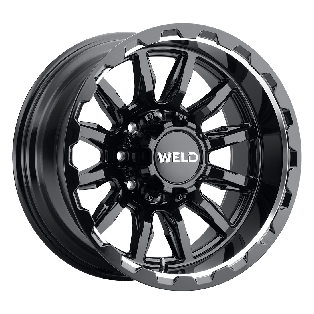 WELD Off-Road Gauntlet 20X10 -18 Gloss Black Milled