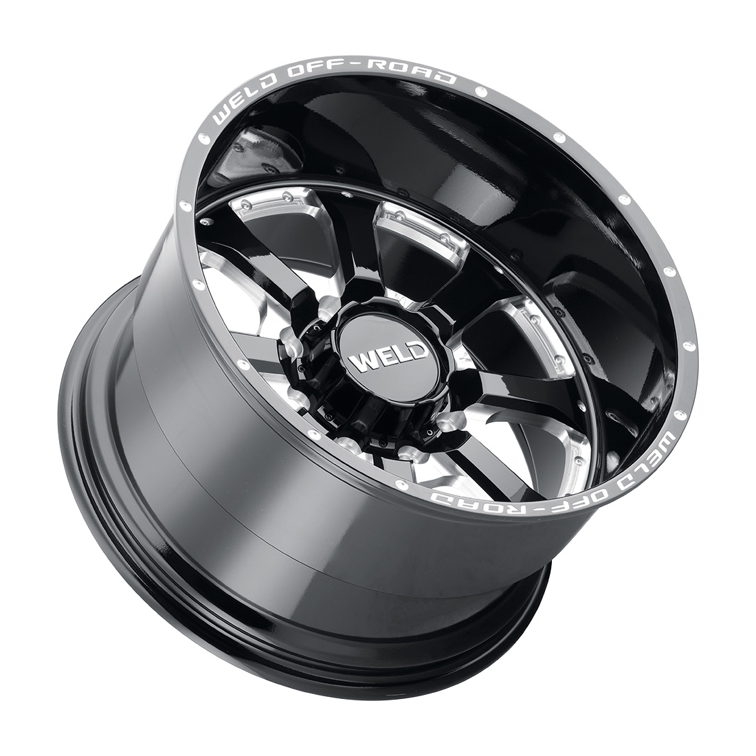 WELD Off-Road Granada 8 20X9 +0 Gloss Black Milled