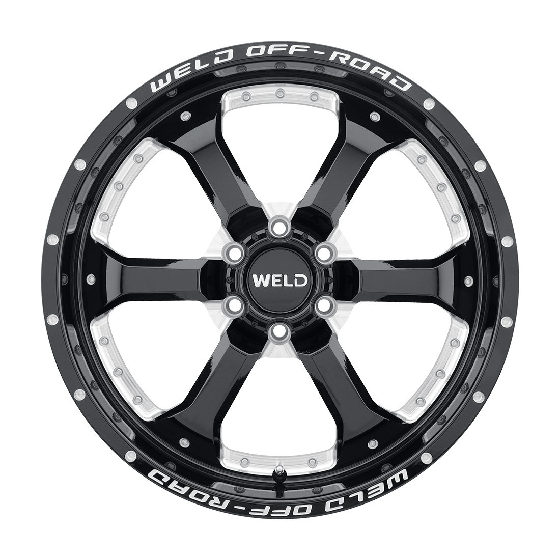 WELD Off-Road Granada 6 20X10 -18 Gloss Black Milled