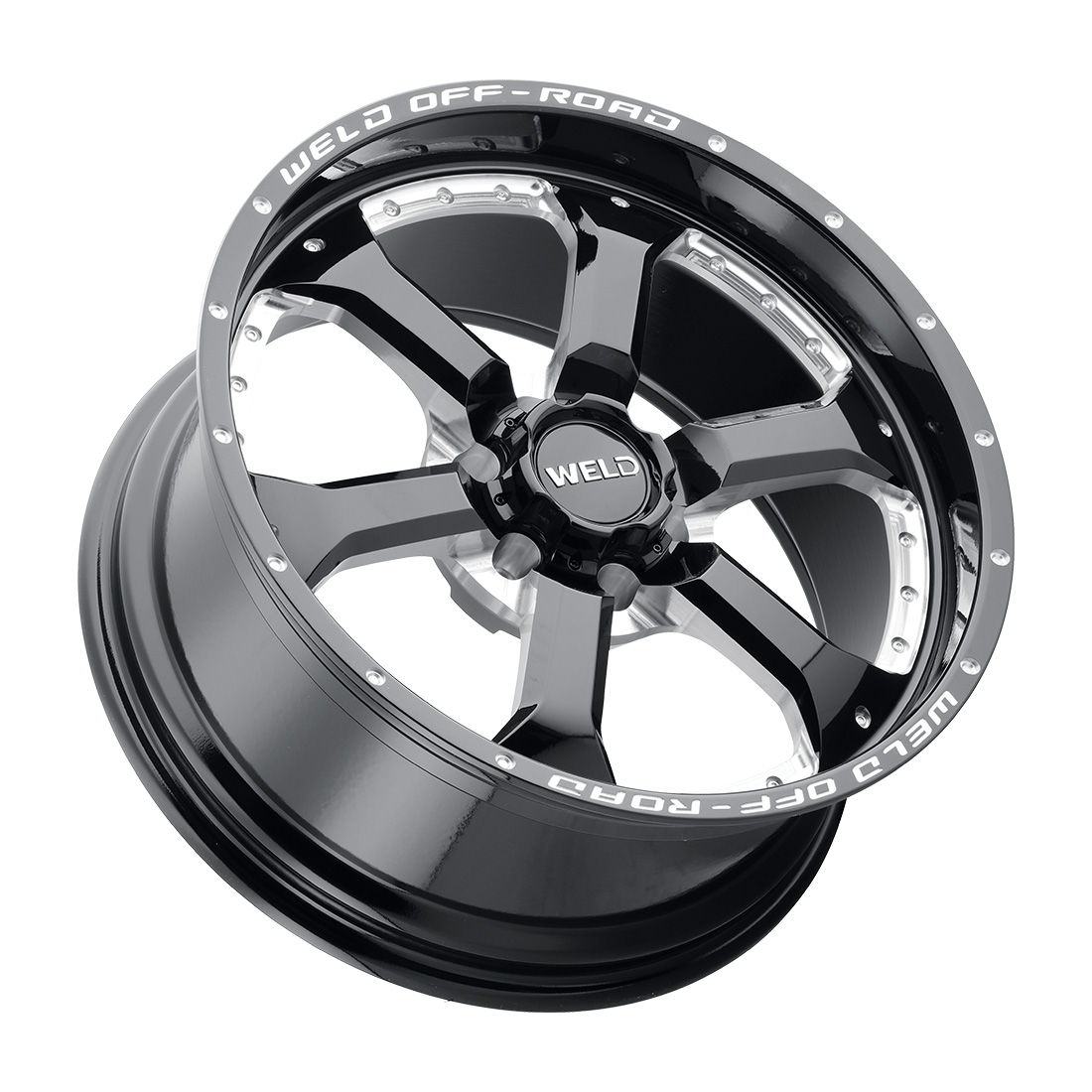WELD Off-Road Granada 6 20X10 -18 Gloss Black Milled