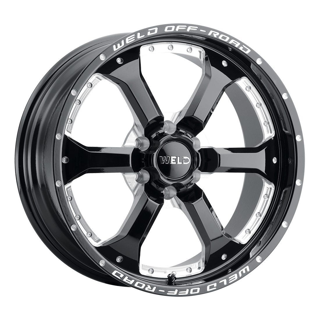 WELD Off-Road Granada 6 20X9 +20 Gloss Black Milled