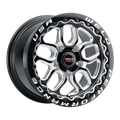 WELD Street Performance Laguna Beadlock 15X10 +25 Gloss Black Milled