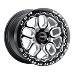 WELD Street Performance Laguna Beadlock 15X10 +50 Gloss Black Milled
