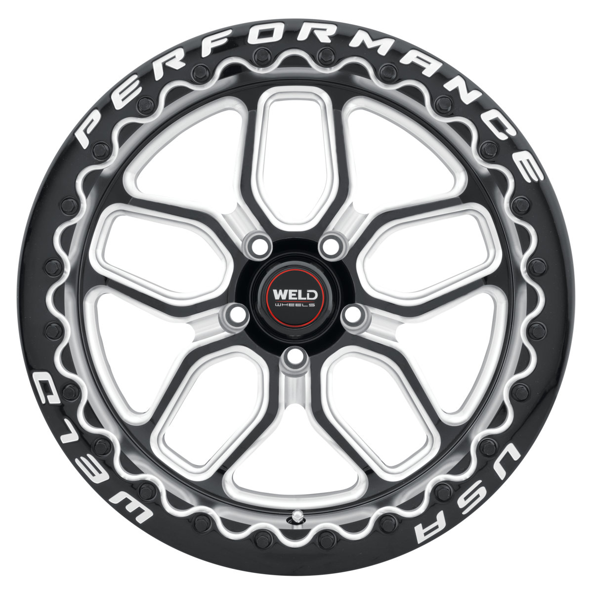 WELD Street Performance Laguna Beadlock 17X11 +43 Gloss Black Milled