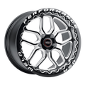 WELD Street Performance Laguna Beadlock 18X10 +45 Gloss Black Milled