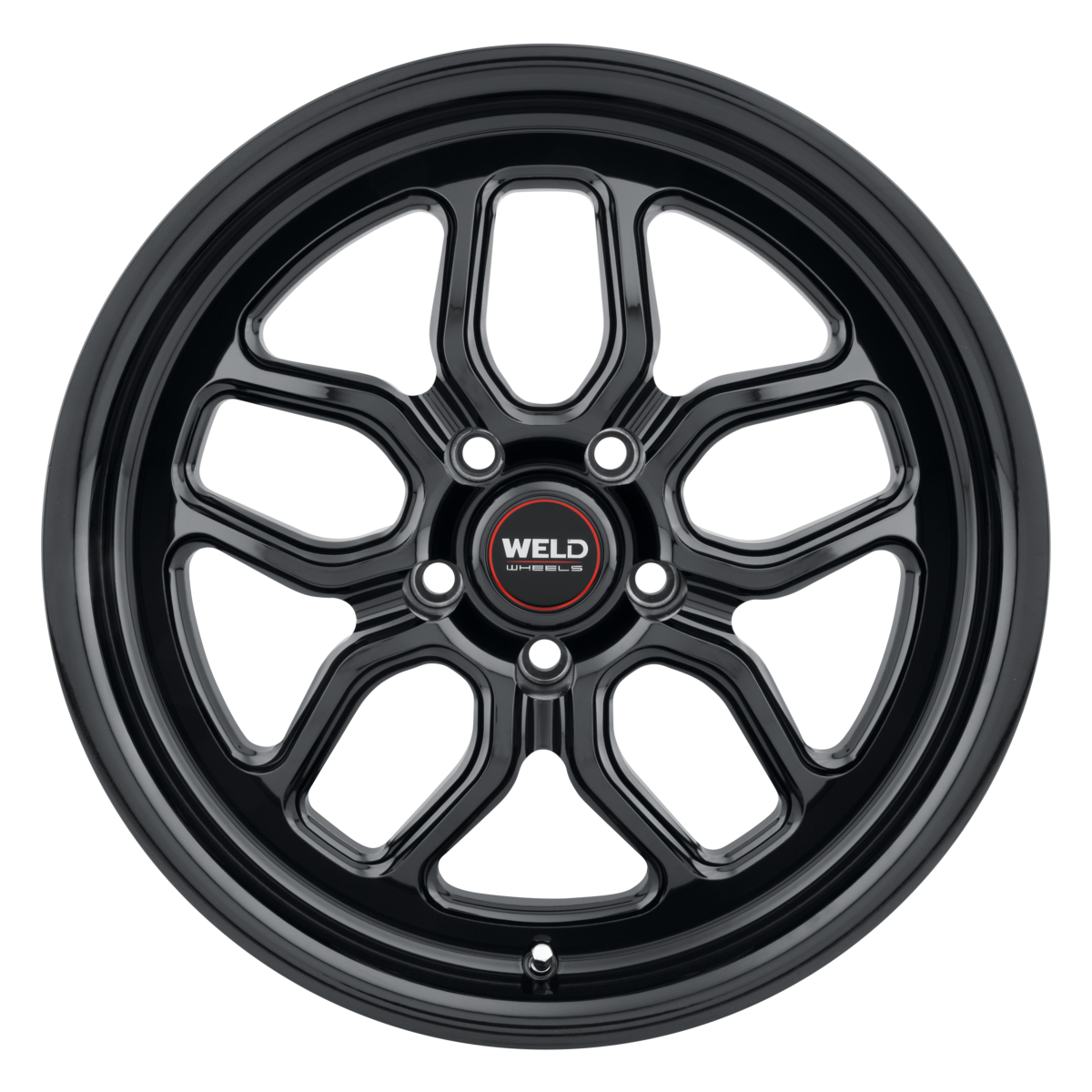 WELD Street Performance Laguna Drag 17X10 +0 Gloss Black