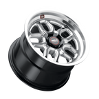 WELD Street Performance Laguna Drag 15X10 +22 Gloss Black Milled