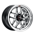 WELD Street Performance Laguna Drag 15X10 +45 Gloss Black Milled