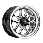 WELD Street Performance Laguna Drag 15X10 +45 Gloss Black Milled