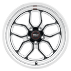 WELD Street Performance Laguna Drag 17X5 -21 Gloss Black Milled