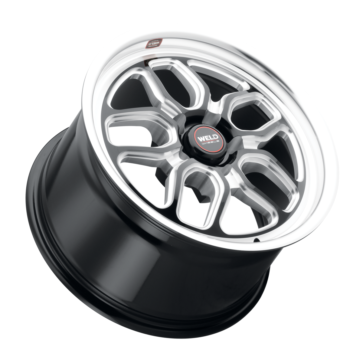 WELD Street Performance Laguna Drag 17X10 +30 Gloss Black Milled