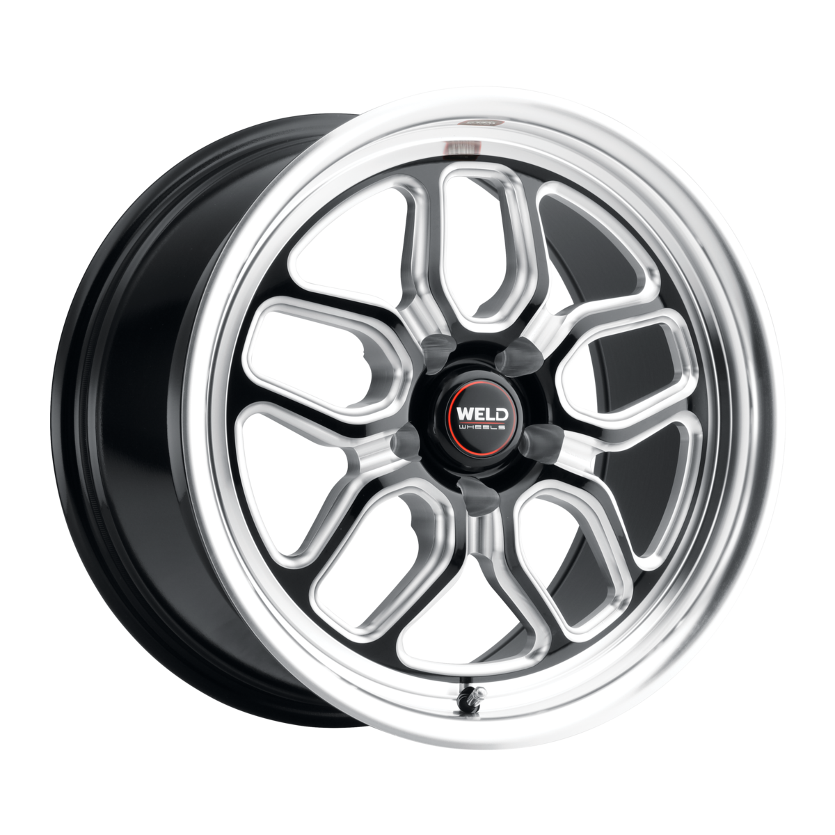 WELD Street Performance Laguna Drag 17X5 -26 Gloss Black Milled